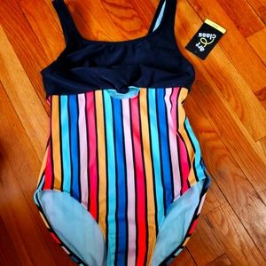 NWT-Art Class Girls stripped swimsuit